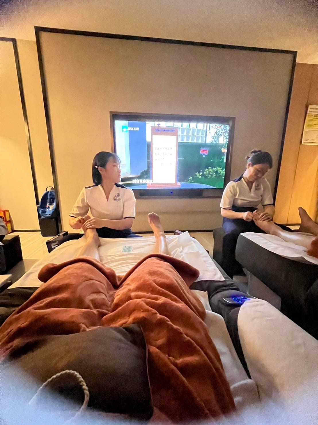 中國開戶團行程1：足浴按摩