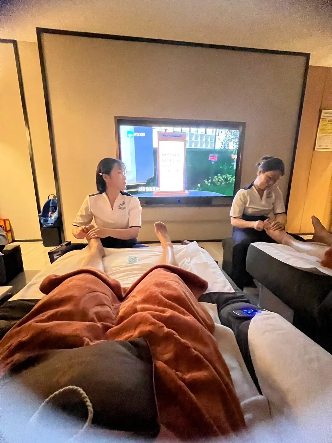 中國開戶團行程1:足浴按摩