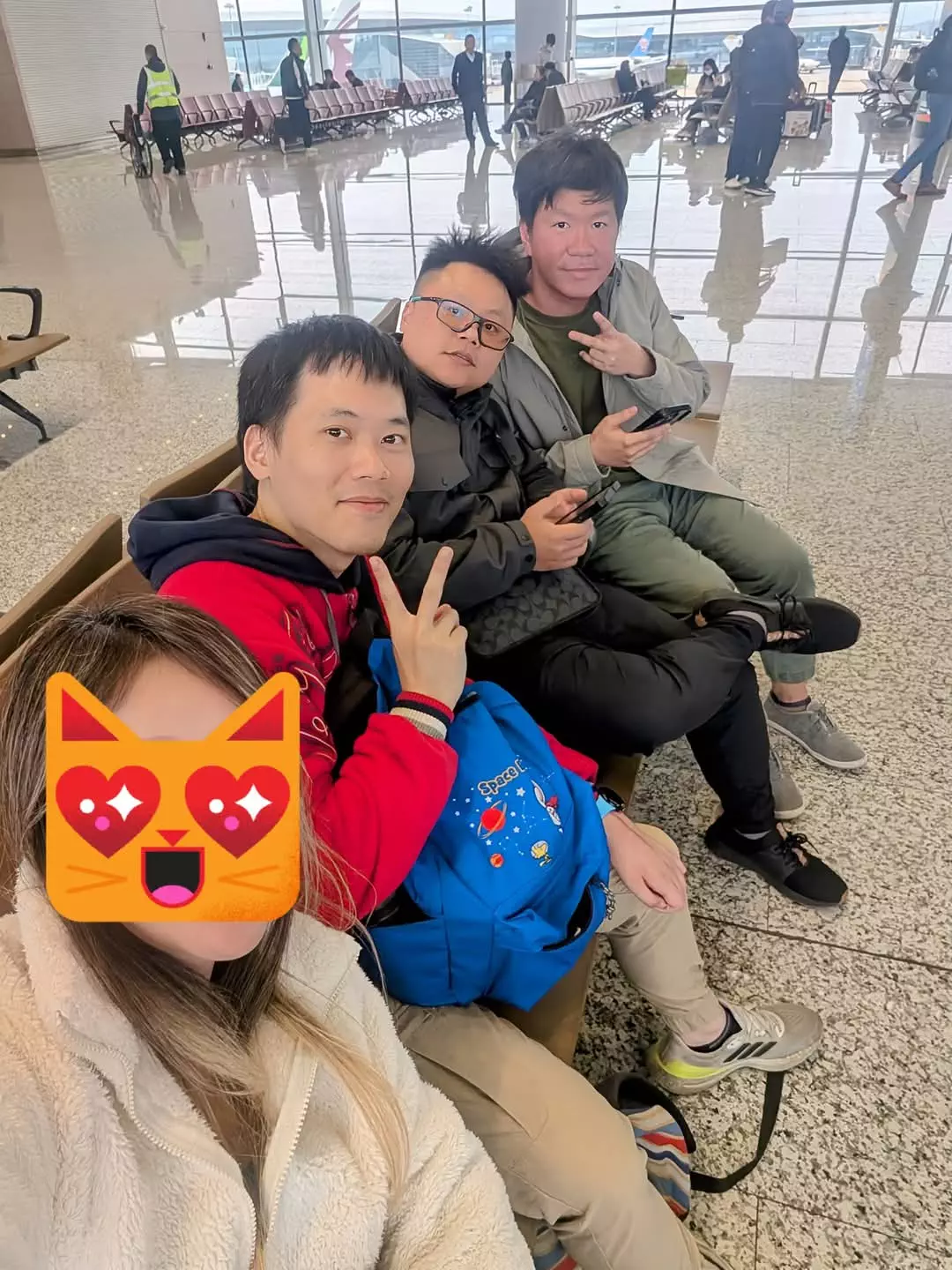 中國開戶團合照